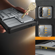 Husa pentru Samsung Galaxy S24 Ultra, Tongate MECH Series Clip, gri