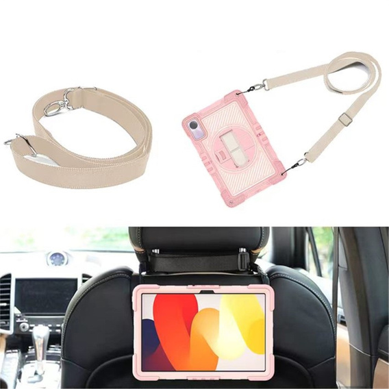 Carcasă pentru Xiaomi Redmi Pad SE 11", Armoured Protective, roz