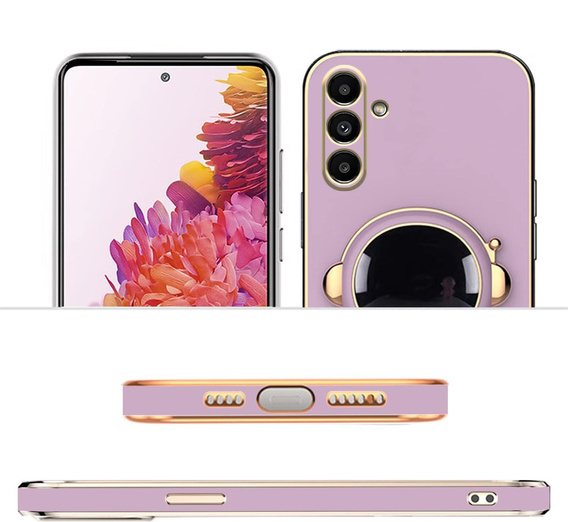 Huse pentru Samsung Galaxy A56 5G, Astronaut, violet