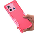 Husă blindată pentru Xiaomi Redmi 12C, Dual-Layer, roz