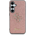 GUESS Huse pentru Samsung Galaxy S25 Ultra, 4G Big Metal Logo, roz