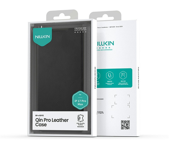 Husă flip NILLKIN CamShield Qin Pro pentru iPhone 17 Pro