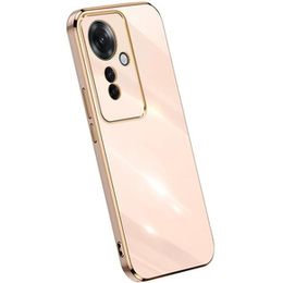 Husă pentru Oppo Reno 11F 5G, Glamour CamShield, roz rose gold