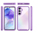 Carcasă pentru Samsung Galaxy A55 5G, Shockproof, cu folie, violet
