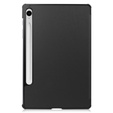 Husă pentru Samsung Galaxy Tab S9 FE, Tri-fold, negru