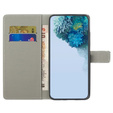 Cu clapetă pentru Motorola Moto G53 5G / G23 / G13, Wallet, colorful jellyfish, negru