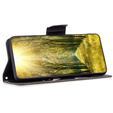 Cu clapetă pentru Samsung Galaxy A55 5G, Wallet, Don't Touch My Phone, negru