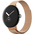 Pasek Bransoleta Milanese do Google Pixel Watch, Różowe złoto