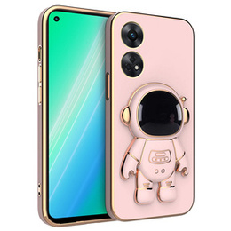Huse pentru Oppo Reno8 T, Astronaut, roz