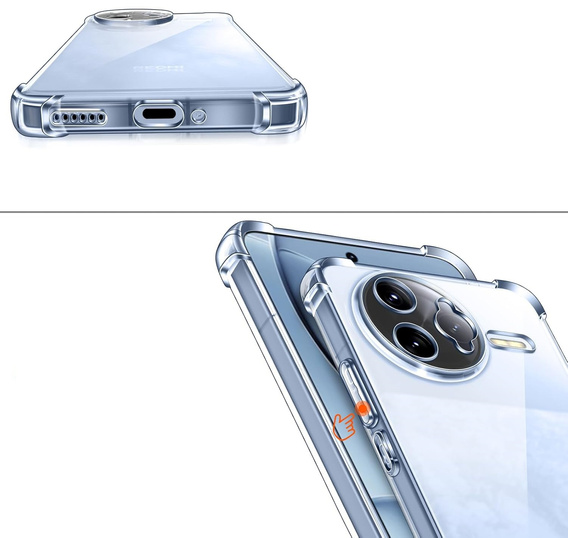 Huse pentru Xiaomi Poco F7 Ultra, Dropproof, transparentă
