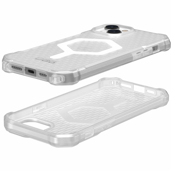 Urban Armor Gear Huse pentru iPhone 14 Plus, Essential Armor MagSafe, transparentă