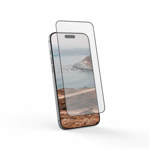 Urban Armor Gear Sticlă temperată pentru iPhone 17 Pro Max, Glass Shield, cu cadru de montare
