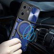 Husă blindată pentru Infinix Hot 40i, CamShield Slide, albastru