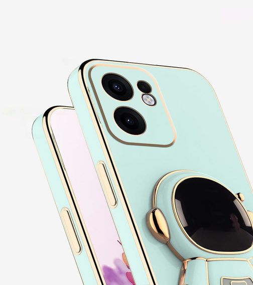 Huse pentru Oppo Reno 13F / Oppo Reno 13FS, Astronaut, verde