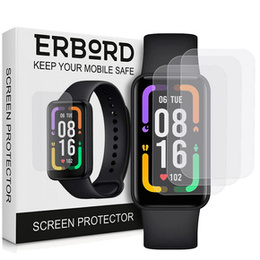 3x ERBORD Hydrogel Foil pentru Xiaomi Redmi Smart Band Pro