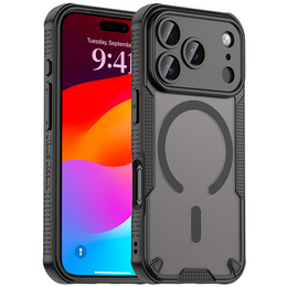 Husă pentru iPhone 17 Pro, pentru MagSafe, blindată, neagră