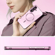 Husă pentru Samsung Galaxy A36, Electro MagSafe, roz rose gold + Sticlă pentru ecran