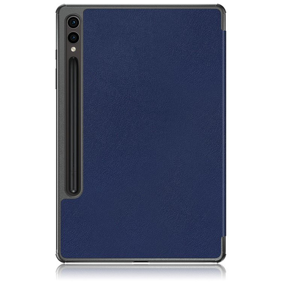 Husă pentru Samsung Galaxy Tab S9 Plus, Smartcase cu spațiu pentru stylus, albastru