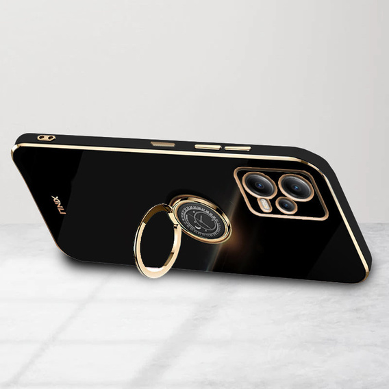 Huse pentru POCO X5 Pro 5G, Electro Ring, negru