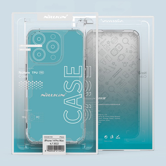 Husă NILLKIN pentru iPhone 14 Pro Max, Nature TPU, transparentă