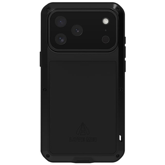 Carcasă blindată cu sticlă temperată pentru iPhone 17 Pro Max