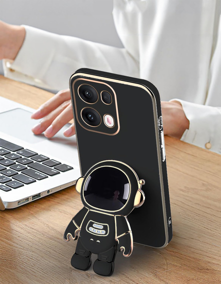 Huse pentru Oppo Reno 13 Pro, Astronaut, negru