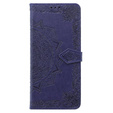 Cu clapetă pentru Xiaomi Poco X6 Pro 5G, Mandala, roz rose gold