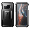 Husă blindată pentru Samsung Galaxy S10e, Dexnor Full Body, negru