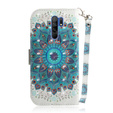 Cu clapetă pentru Xiaomi Redmi 9, Wallet, Mandala Flower