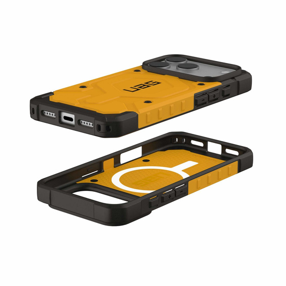 Geantă Urban Armor Gear pentru iPhone 17 Pro Max, Pathfinder MagSafe, Heritage Yellow
