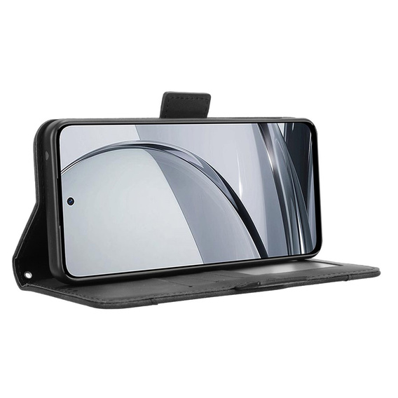 Husă cu slot pentru carduri pentru Nubia Focus Pro 5G, negru