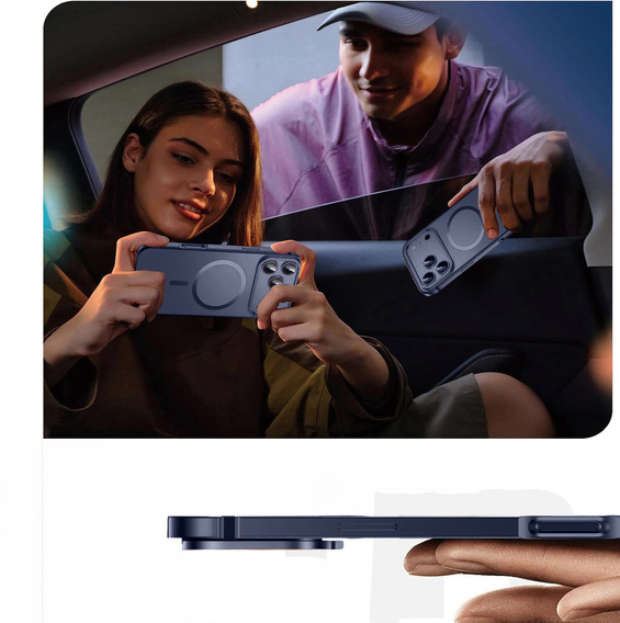 Carcasă metalică pentru MagSafe pentru iPhone 17 Pro Max