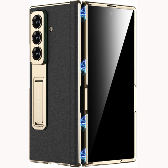 Carcasă GKK cu sticlă și suport pentru Samsung Galaxy Z Fold7 5G