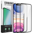 2x sticlă călită pentru iPhone XR / 11, ERBORD 3D pentru întregul display
