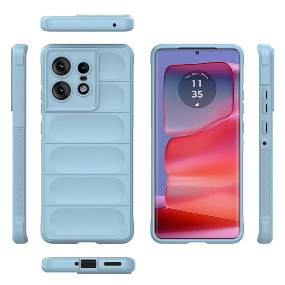 Huse pentru Motorola Edge 50 Pro 5G, Gaming Shockproof, albastru
