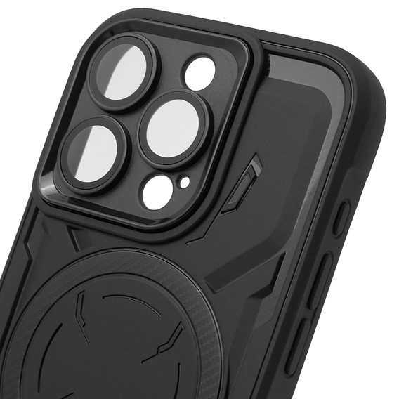 Husă pentru iPhone 15 Pro Max, ERBORD Armor Mag, negru