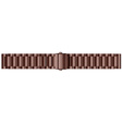 Bransoleta Stainless z teleskopem 20mm, Bronze