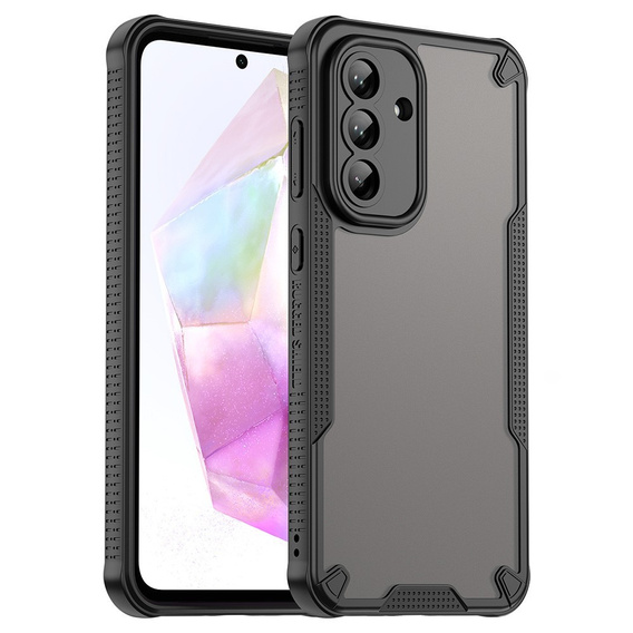 Husă pentru Samsung Galaxy A56, Armor Frosted Case, negru