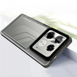 Huse pentru Infinix Note 40 Pro Plus, Fusion Hybrid, transparent / negru