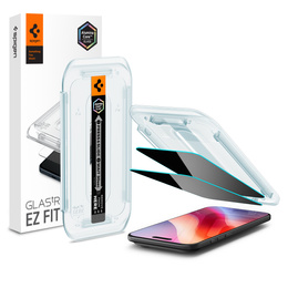 Sticlă de temperare a confidențialității Spigen Glas.TR "EZ FIT" HD pentru iPhone Air (2 buc)