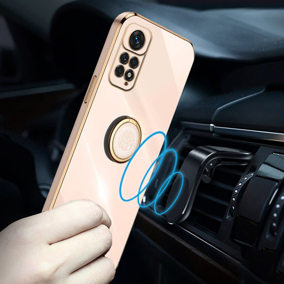 Huse pentru Xiaomi Redmi Note 11 / 11S, Electro Ring, roz