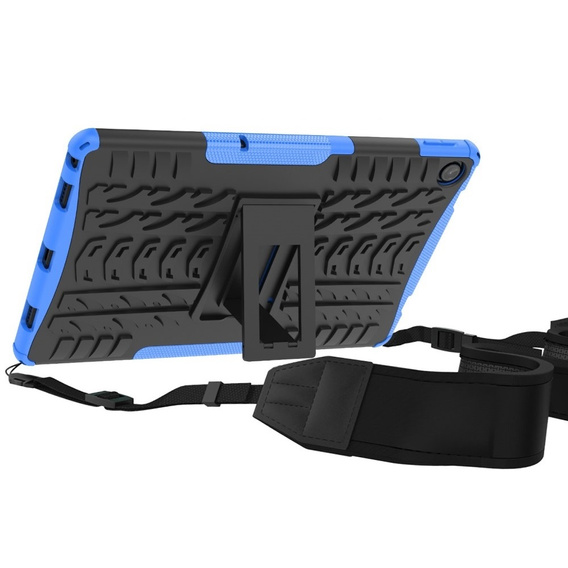 Huse pentru Lenovo Tab M10 Plus 10.6 Gen 3 125F/128F, Tire Armor, negru / albastru