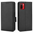 Cu clapetă pentru Ulefone Note 12P, Wallet Litchi Magnet, negru