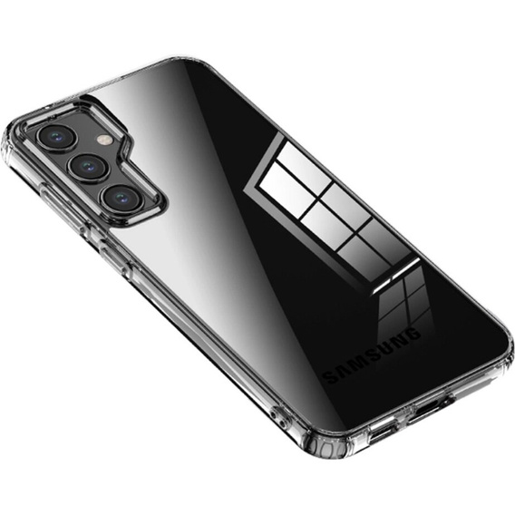 Huse pentru Samsung Galaxy S23 FE, Fusion Hybrid, transparentă