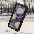 Love Mei Huse pentru Samsung Galaxy S25, armored with glass, negru