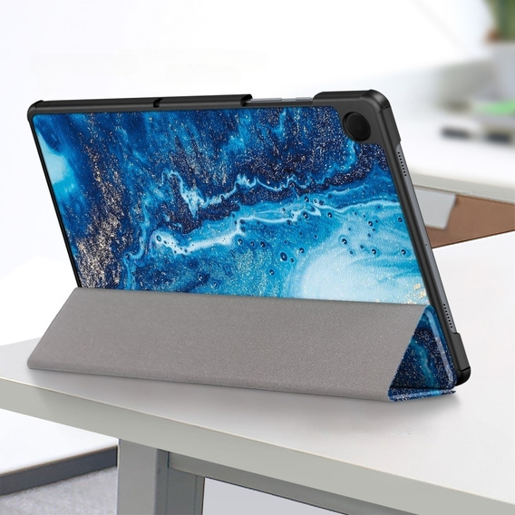 Husă pentru Samsung Galaxy Tab A9+, Smartcase, wave