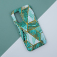 Huse pentru Samsung Galaxy A14 4G/5G, Suritch Full Body Marble, verde