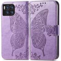 Cu clapetă pentru T Phone 2 Pro 5G, Butterfly, violet