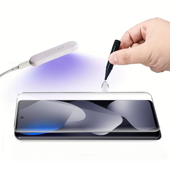 Sticlă temperată UV pentru Xiaomi Redmi Note 15 5G / Poco M8 5G