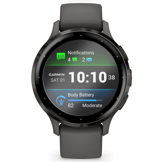 2x ERBORD Hybrid Glass pentru Garmin Venu 3S
